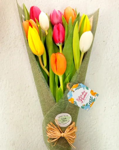 🌷Cono Tulipanes Mamá🌷