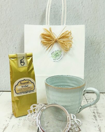 Bag tazón+té+colador