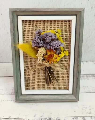 Cuadro flores secas S